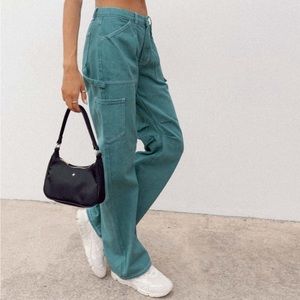 MIAMI VICE PANTS GREEN - NWT